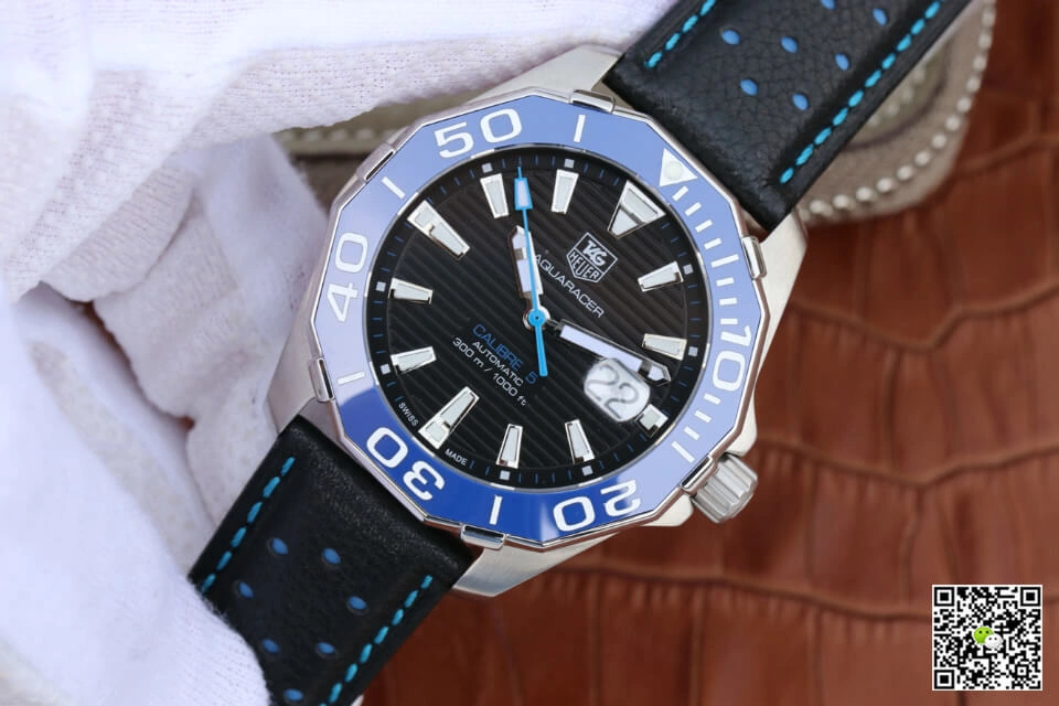 Tag Heuer Carrera CAV514C.FC8171 V6 Factory 1:1 Best Edition Replica Watch Blue Bezel